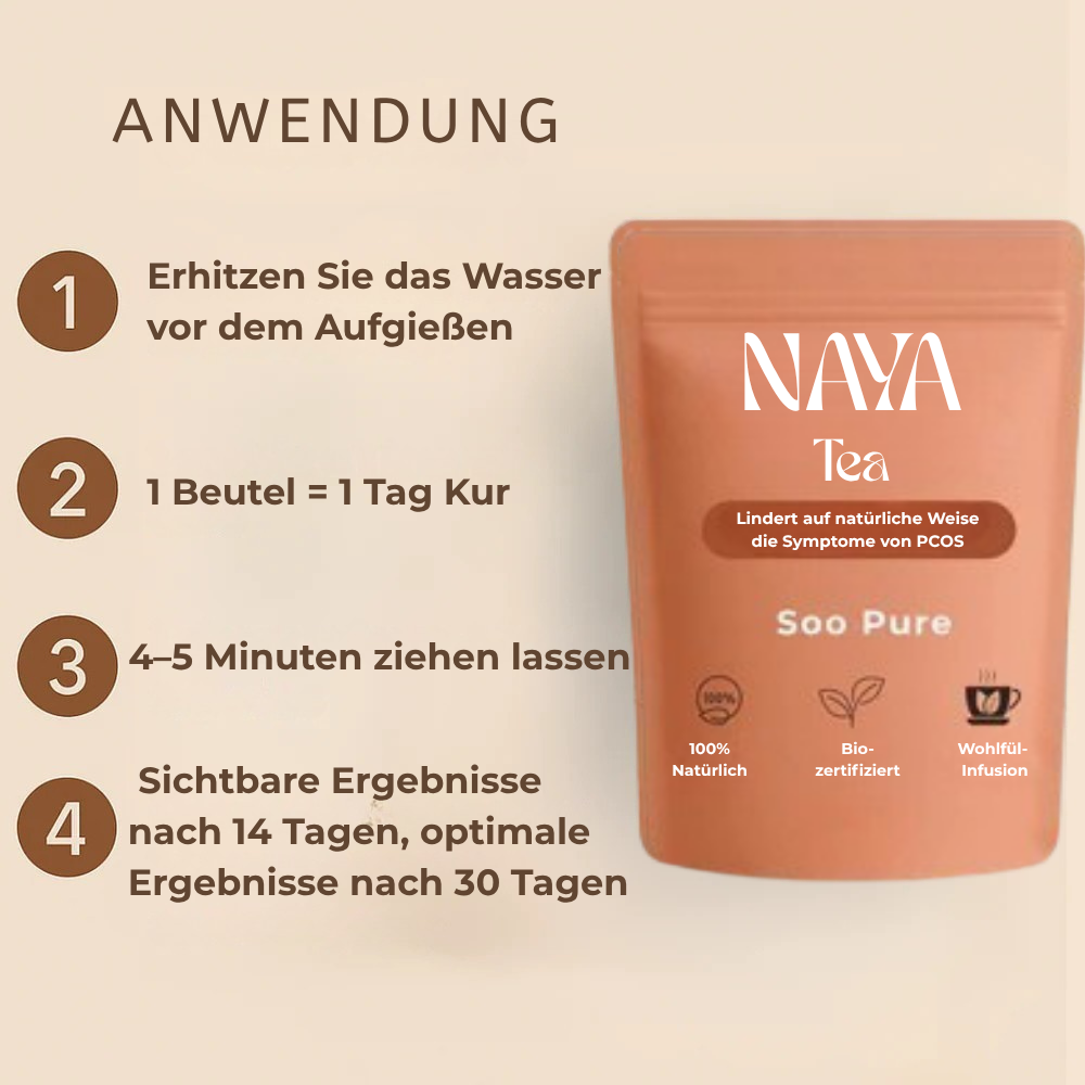 NAYA - Bringen Sie Ihre Hormone natürlich ins Gleichgewicht